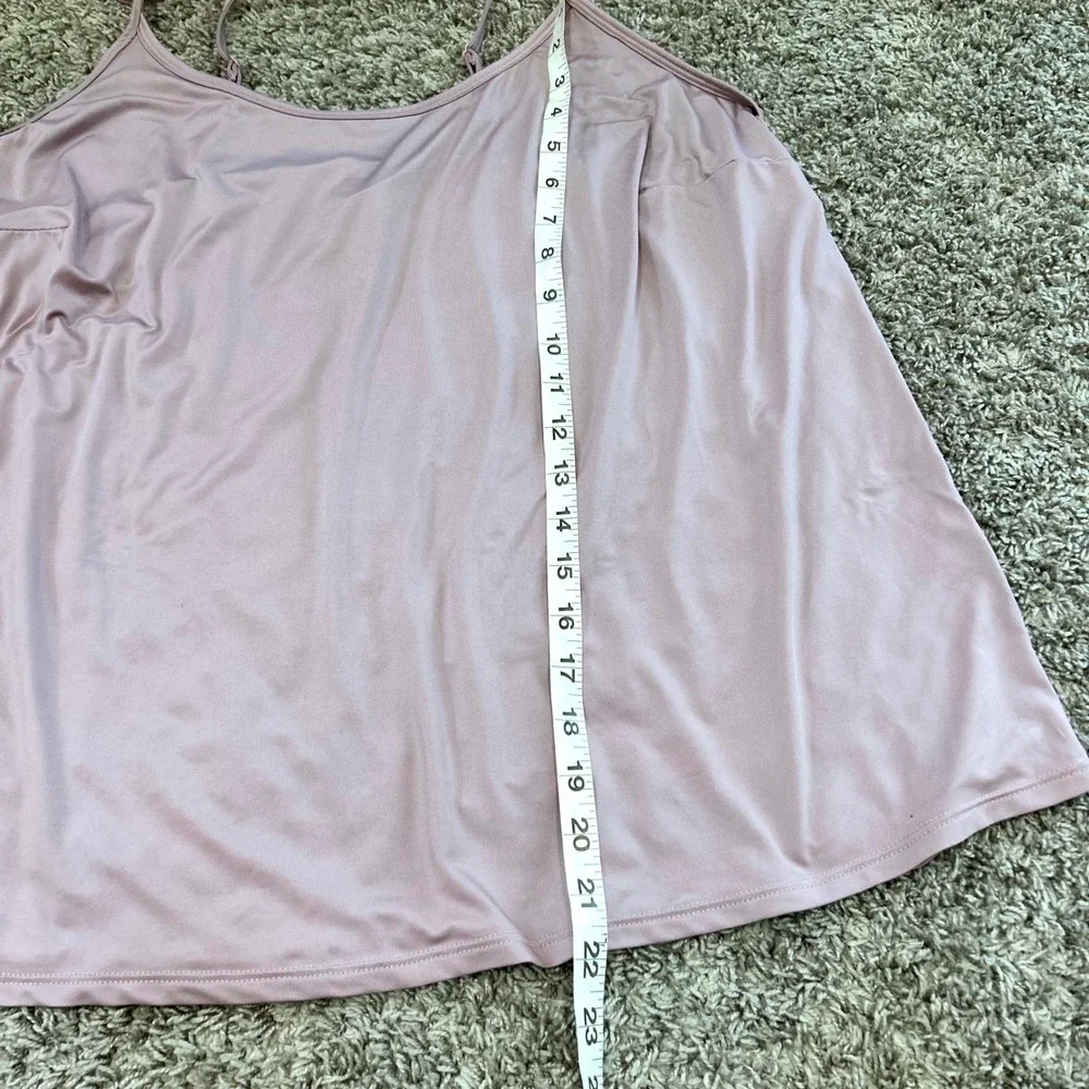 Sleep by Cacique Camisole Adjustable Sleepwear Purple Plus Size 14/16 Flowy‎
